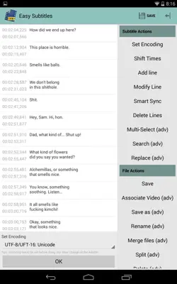 Easy Subtitles android App screenshot 4